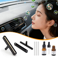Diffuseur de parfum solide liquide longue durée pour voiture en alliage de luxe 2027 – Parfum naturel pour grille d'aération