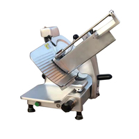 Nouvelle machine à trancher la viande électrique commerciale réglable QH-300TD 2026 avec moteur 220V pour trancher la viande congelée dans les restaurants et les magasins d'alimentation