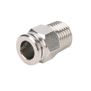 Aochente PC-Modell Messing & Kunststoff Pneumatischer Schnellverbinder mit Außengewinde, Push-in Gerade Anschlussfittings 4-12mm Gewinde für Luft-PU-Schläuche - Product Image 4