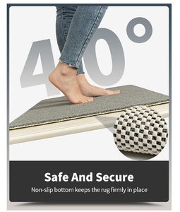 Tapete Antideslizante Impermeable <span class=keywords><strong>para</strong></span> Bañera de 16x24 Pulgadas, Tapete de PVC <span class=keywords><strong>para</strong></span> Ducha y <span class=keywords><strong>Baño</strong></span>, <span class=keywords><strong>para</strong></span> Áreas Húmedas, Secado Rápido, Exfoliante <span class=keywords><strong>para</strong></span> Pies - Product Image 5