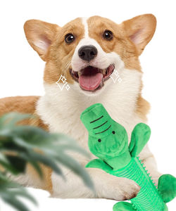 Juguetes Masticables para <span class=keywords><strong>Perros</strong></span> con Diseño de Dibujos Animados, Palitos Dentales Duraderos de TPR, Peluche con Sonido para Huskies y Caniches - Product Image 2