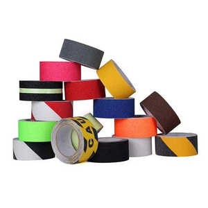 Cintas de Seguridad Industriales de PEVA para Escaleras, Cinta de Advertencia Negra y Amarilla para Escaleras de Fábrica y Rampas de Carga con Alta Tracción - Product Image 2