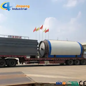 Pneu de resíduos reciclando china fabricante máquina de planta de pyrolysis