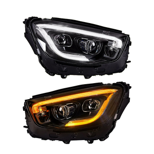 YU GUANG para Mercedes Benz GLC W253 X253 faros delanteros 2016 <span class=keywords><strong>2022</strong></span> lámpara de cabeza actualización LED faro accesorios Automotrices - Product Image 1