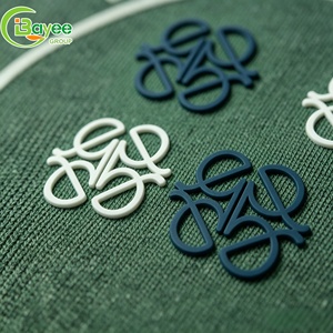 Anti-Cracking Customized 3D Silicone Heat Transfer Patch Screen Printed Rubber Clothing Label for Streetwear & Casual Fashion - Product Image 1