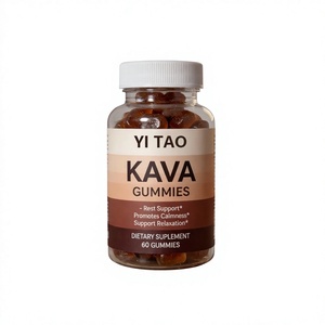 Gummies de Kava Marque Blanche pour la Relaxation, le Repos et le Soutien de la Calmeur – Complément Alimentaire OEM Fabrication Personnalisée – 60 Unités Disponibles - Product Image 1