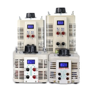 หม้อแปลงไฟฟ้าแบบอัตโนมัติชนิดเข็มชี้เฟสเดียว 220V สำหรับใช้ในครัวเรือน ตัวควบคุมแรงดันไฟฟ้าแบบแยกส่วน 0-250V หม้อแปลงไฟฟ้าเฟสเดียว - Product Image 4