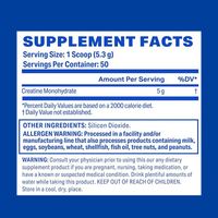 Créatine en poudre de qualité supérieure, non aromatisée, ingrédients naturels, qualité garantie, vente chaude