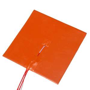 Réchauffeur en <span class=keywords><strong>caoutchouc</strong></span> de silicone avec thermistance et <span class=keywords><strong>fil</strong></span> pour imprimantes <span class=keywords><strong>3D</strong></span> CR10 220V 110V 12V 24V 400W 650W 670W peut être personnalisé - Product Image 3