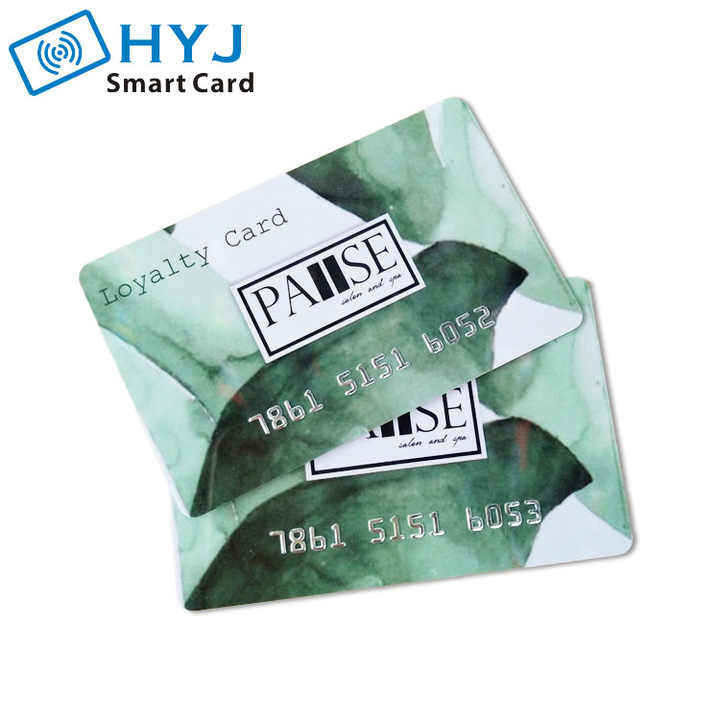 High Quality Pvc Business Card Looks Like Visa Credit Card Size