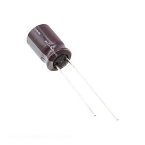 Condensador Original de Orificio Pasante UPS2D3R3MPD1TD, Aluminio, 3.3uF, 20%, 200V, Radial - Product Image 1