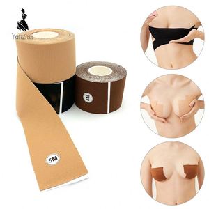 Soutien-gorge adhésif invisible sans bretelles YZ 2026 Cache-mamelon Push-up en silicone avec couvre-tétons - Product Image 4