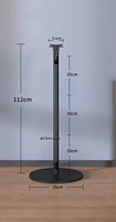 Support de sol pour projecteur HY PB28, réglable en hauteur, capacité de charge de 10 kg, plaque adaptatrice spéciale pour projecteur JMGO N3S Pro N5 Ultra N5 Ultra Max