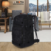 Sac à dos de voyage Eazybag EB-045 pour bottes de ski, casque, lunettes, gants, skis et accessoires de snowboard, capacité 55L