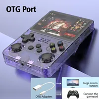 RGB20S R36S PS Rétro Écran IPS de 3,5 Pouces Mini Consoles de Jeu Portable avec Communication Wi-Fi Version Air