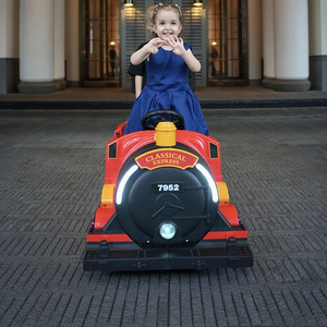 Nouveau design, <span class=keywords><strong>train</strong></span> électrique télécommandé pour enfants à deux places, moteur 12v540, <span class=keywords><strong>avec</strong></span> musique et lumières, <span class=keywords><strong>jouet</strong></span> à monter pour la maison et le terrain de jeux, <span class=keywords><strong>jouet</strong></span> 2026 - Product Image 4