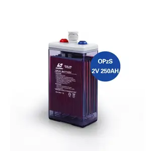 20 năm tuổi thọ dài opzs 2V 250AH pin axit chì up pin cho hệ thống điện