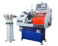 Tour CNC horizontal XC-40 d'usine chinoise avec broche simple et positionnement laser en pouces