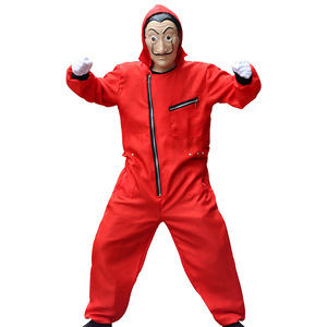 Disfraz <span class=keywords><strong>de</strong></span> Carnaval <span class=keywords><strong>de</strong></span> Halloween para Fiesta, Mono <span class=keywords><strong>de</strong></span> Juego <span class=keywords><strong>de</strong></span> Rol <span class=keywords><strong>de</strong></span> Dinero, Disfraz <span class=keywords><strong>de</strong></span> Asalto, Traje <span class=keywords><strong>de</strong></span> Carnaval Rojo <span class=keywords><strong>de</strong></span> Resurrección para Adultos, Ropa <span class=keywords><strong>de</strong></span> Película y TV - Product Image 4