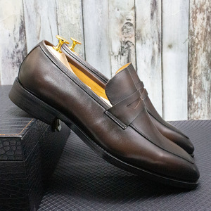 Zapatos de Vestir de Tres Piezas con Puntera Redonda, Cordones y Resistentes al Agua para Hombre, de Cuero Vacuno Liso, Punta Redonda Pequeña, Formales, de Negocios, de Cuero Genuino, Hechos a Mano - Product Image 4