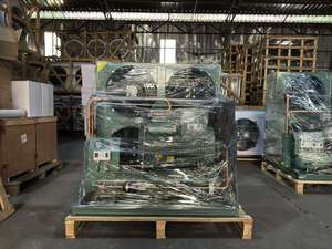 Высококачественный полугерметичный компрессорный агрегат 12 л.с. с воздушным охлаждением, на хладагенте R404a, гарантия 1 год, для холодильников - Product Image 6