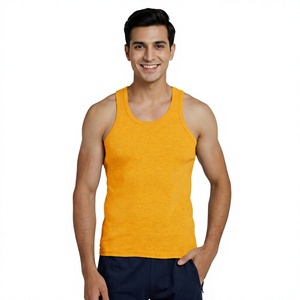 Camisetas sin Mangas de Algodón 100% Personalizadas, Transpirables, para Gimnasio, Correr, Deportes, Unisex, Tallas Grandes, Casuales - Product Image 1