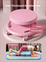 Disco Deslizante Antideslizante con Ruedas, Disco de Deslizamiento Abdominal de Doble Agarre para Entrenamiento de Fitness de Cuerpo Completo en Casa
