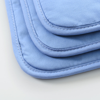 Potholder de cuisine matelassé résistant à la chaleur, 100% coton, écologique, durable, pour la cuisson, la pâtisserie, l'utilisation au micro-ondes, tapis résistant à la chaleur