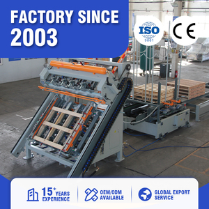 Máquina para Fabricar Palés de Madera Totalmente Automática HICAS SF9025 con Sierra de Corte - Product Image 4