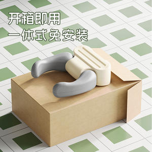 Support de Bain Debout pour Bébé Kaki Type Amélioré Plastique 0-12 Mois Utilisation Toilettes Grand Corps Droit YHB6050 - Product Image 2