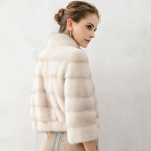 Maßgeschneiderte Modische Damen Wintermäntel Outdoor-Bekleidung Jacken Pelz Übergrößen Damenmäntel Mantel Femme Hiver Nerzjacke 50CM - Product Image 4