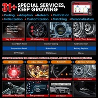 Herramienta de Diagnóstico Automotriz LAUNCH X431 CRP919E BT, DBScar VII VCI, Escáner OBD2 Launch Crp919ebt, Prueba Automática, Codificación ECU, CANFD, DOIP, Más de 31 Funciones de Reinicio