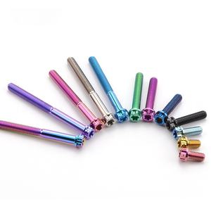 Pernos de Aleación de Titanio para Motocicleta, Pernos Torx Internos Decorativos con Brida, Tornillos M6*10/15/20/25/30/40-100, Accesorios para Moto - Product Image 4