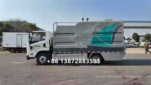 Reliable Quality <strong>Garbage</strong> Can Washing <strong>Truck</strong> CLW <strong>Garbage</strong> Bin Cleaning <strong>Truck</strong> / <strong>Garbage</strong> Can Washing Vehicle for Municipal Sanitation - Product Image 4
