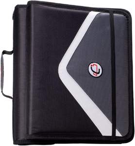 Sac de transport rembourré en nylon Case-it pour ordinateur de bureau, châssis PC, Mighty Zip Tab Zipper Binder - Product Image 3