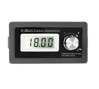 Nouveau générateur de signal de courant 4-20 mA à 2 fils, générateur de boucle de courant monté sur panneau, simulateur 4 à 20 mA, module haute précision