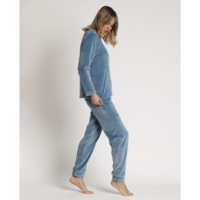 ADMAS Mujer Pijama Manga Larga Corel Star C Cremallera el á stica Estilo PJs动物impresi ó n Moda可呼吸的Para Verano E