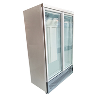 Nouveau congélateur vertical commercial à affichage vertical pour les aliments congelés à la crème glacée 0 ~-30 degrés