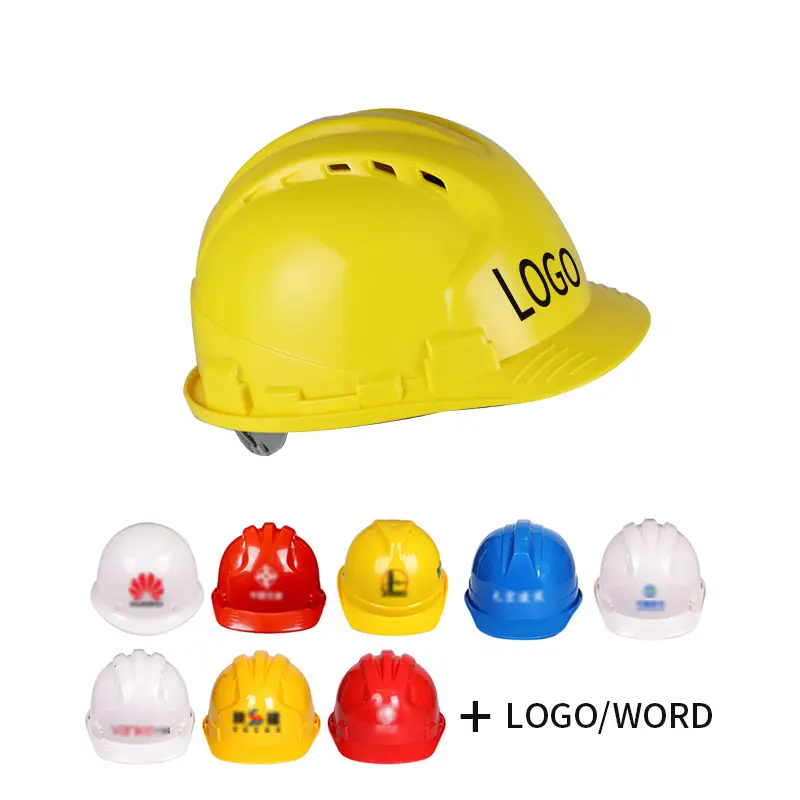 Factory Direct Industrial Construction Hard Hat Safety color Helmet