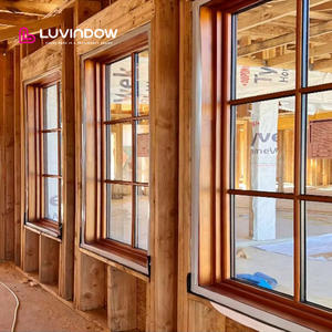 Ventanas de Manivela de Madera Revestidas de Aluminio con Aislamiento Térmico, Estilo Rústico, Certificadas por Energy Star, para Residencias de Estilo Americano - Product Image 3