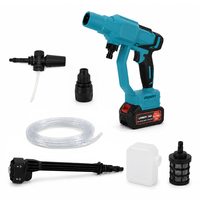 Pistol Semprot Air Bertekanan Tinggi Tanpa Kabel 20V Motor Brushless 2MPa 4L/mnt Pembersih Portabel Isi Ulang untuk Mobil Taman OEM