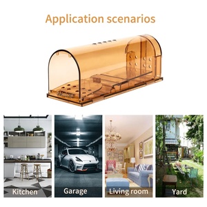 Piège à souris en plastique de haute qualité pour le contrôle des rongeurs, piège à souris humain pour la maison - Product Image 5