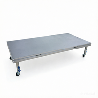Scène mobile pour événements et concerts, garantie TUV, podium portable, plateforme en aluminium, plateforme de scène pour événements et concerts en plein air