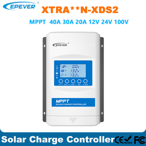 EPever EPsolar XTRA Series 30A <strong>40A</strong> MPPT <strong>Solar</strong> Panel Battery Charger Regulator 12V 24V 36V 48V Auto <strong>Solar</strong> <strong>Charge</strong> <strong>Controller</strong> - Product Image 2