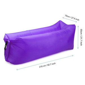 Portable Airbed Canapé Air Facile à Transporter Sommeil Airbag Canapé Gonflable Bulle Canapé Camping Plage Chaise Longue Paresseux Sac Canapé - Product Image 2
