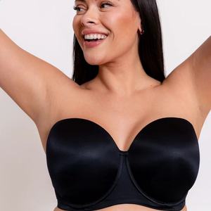 Đúc cup D-K đẩy strapless vô hình Áo ngực kích thước lớn chống trượt sexy Wedding Dress <span class=keywords><strong>Bra</strong></span> đối với cộng với kích thước phụ nữ - Product Image 1