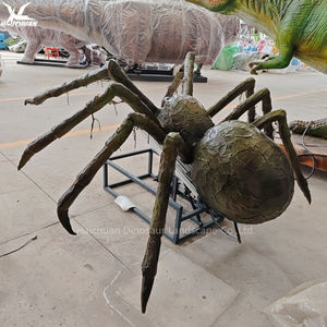 رنتولا العنكبوت الآلي الواقعي الرتيلاء المتحركة القفز المخيف زخرفة هالوين للتسوق استخدام في الأماكن المغلقة - Product Image 3