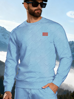 Pull décontracté pour homme 2025, col rond, jacquard tricoté, uni, manches classiques, coupe ample, écologique, pour l'automne