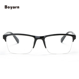 Boyarn Factory Ultralight Half Frame <strong>Reading</strong> <strong>Glasses</strong> +0.25 0.5 0.75 1.25 1.5 2 2.5 3 <strong>4</strong> Women Men Square Resin Presbyopic <strong>Glasses</strong> - Product Image 3