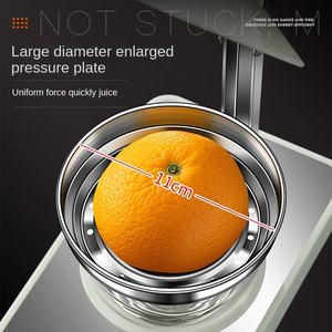 신선한 오렌지 석류 레몬 주스 야채 도구 도매 서비스를위한 수동 금속 과즙 짜는기구 가정용 압착기 - Product Image 3